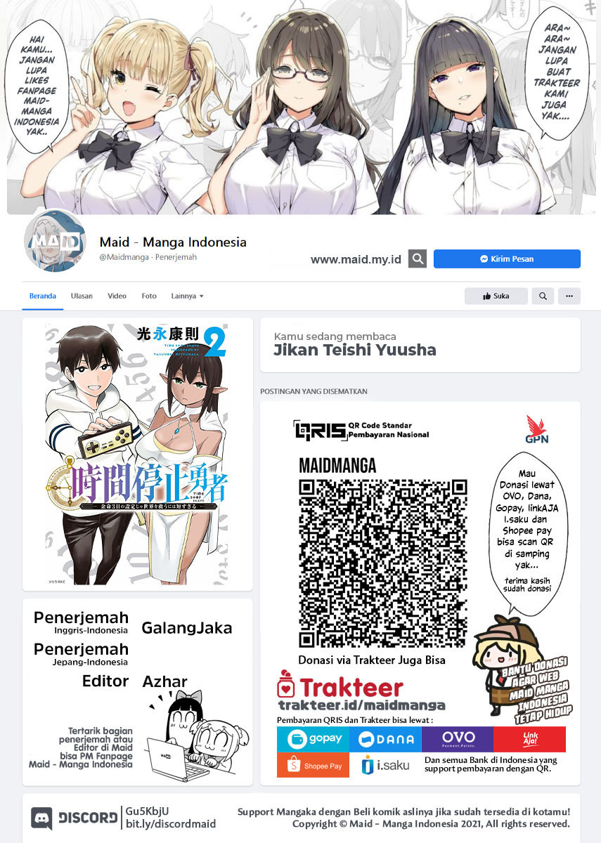 Jikan Teishi Yuusha chapter 12